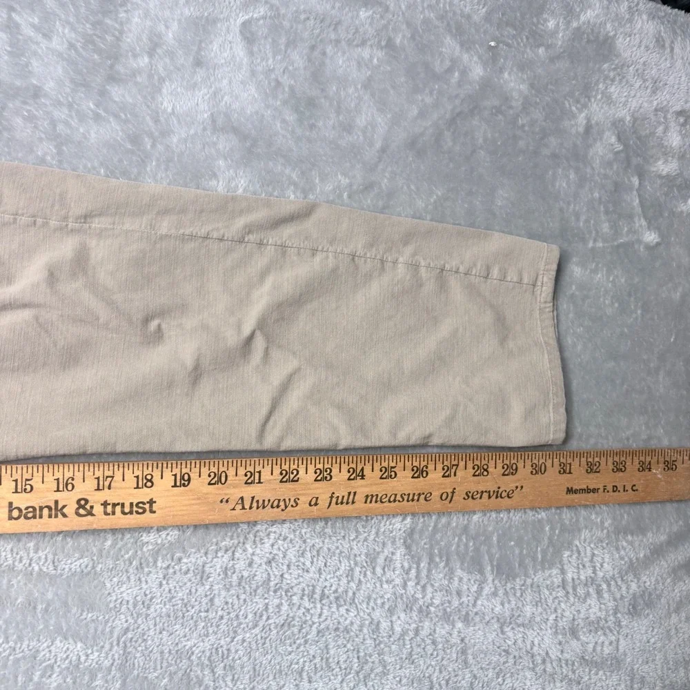 TravisMathew Pants Mens‎ 33 Khaki Tan Golf Casual Stretch Straight Leg 5-Pocket